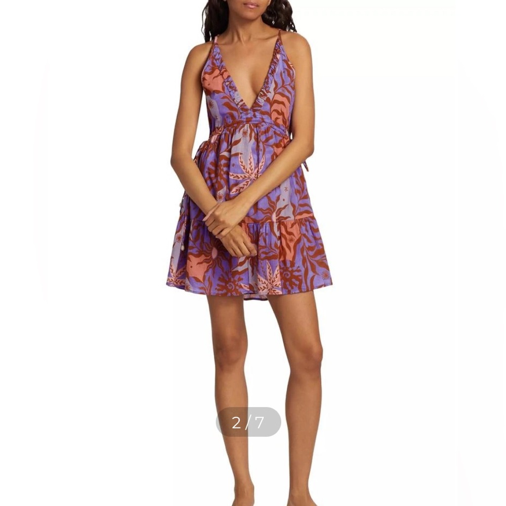 XiRENA Women’s Jayda Printed Cotton Sleeveless Minidress